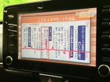 テレビ番組を画面で確認でき、停車中の休憩時間などに映像を楽しめます。画面上に番組映像が表示されるため、車内で過ごす時間の選択肢を広げてくれる便利な装備です。