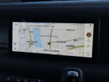 ナビ画面です。初めて向かう場所へのお出かけにも便利です。