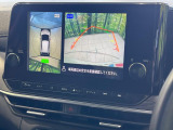 【アラウンドビューモニター】専用のカメラにより、上から見下ろしたような視点で360度クルマの周囲を確認することができます☆死角部分も確認しやすく、狭い場所での切り返しや駐車もスムーズに行えます。