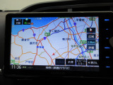 ナビゲーションを装備。多彩な機能で快適ドライブをアシスト。オーディオ機能も充実していますね。