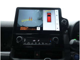 パノラミックビューモニター装備!トップビュー&フロントビュー・車両に取り付けたフロント、サイド、バックカメラの映像を合成して画面上に表示させることで、低速時の運転を補助する装置です。