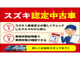 スズキ認定中古車です!お車に状態証明書をのせております。