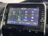 日産オリジナルナビゲーションシステム。TV・CD・DVD再生・Bluetooth接続可能です。