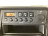 純正AM/FMラジオが付いてます。お好みのラジオを聞きながら運転することが出来ますよ♪