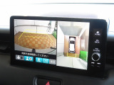 ★マルチビューカメラシステム★ギヤをRに入れるとナビの画面には上空から見下ろし感覚の映像がドライバーをアシスト★