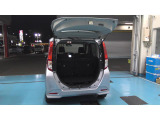 簡単な荷物が載せられるトランクルーム