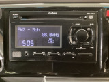【オーディオ機能】CDプレーヤーを装備♪もちろんFM/AMラジオもお聞きいただけますよ♪