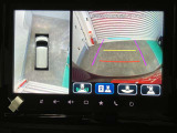 【全方位モニター】 4つのカメラで映像を映し出します。発進時、後退時も周囲の安全を確認し、サポートします^^