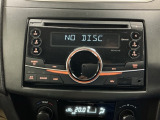 CDプレーヤー搭載で、ドライブ中もお気に入りの音楽を楽しめます。