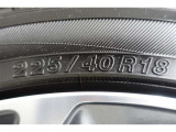 タイヤサイズは225/40R18!!