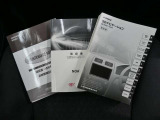 過去のメンテナンス履歴を記載したノートです。中古車は過去のメンテナンス状態が気になりますが過去の履歴もしっかりわかります。
