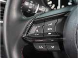 【ステアリングスイッチ】運転中、前方から目線をそらすことなく、オーディオ等の操作が可能な便利機能。安心&快適ドライブにはマストな装備。