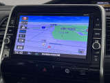 日産オリジナルナビゲーションシステム。TV・CD・DVD再生・Bluetooth接続可能です。