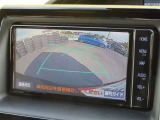 車庫入れもお任せのバックカメラ付き!