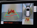 バックガイドモニターを装備しています、車庫入れもラクラクです。パノラミックビューモニターを搭載しています、上からの画像も表示されます。