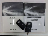 メンテナンスノート付きです。過去の整備記録を確認したり、お車の状況にあった整備をすることに役立ちます。