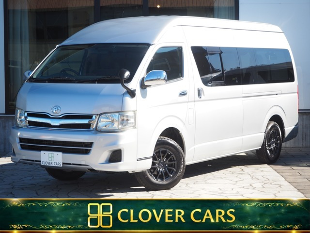 ハイエース 2.7 グランドキャビン 4WD サビ少ない本州車両・走行29300km・10人乗