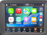 ●Apple Car Play:スマホとの有線接続で、ナビ・オーディオ再生などスマホのアプリ機能が画面でも使える便利機能です!