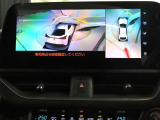 純正ナビ付です。もちろん車両後方を表示するバックガイドモニターが付いていて車庫入れ安心!