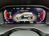 見やすいメーターパネル!車両の情報が一目でわかります。
