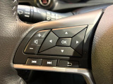 【ステアリングスイッチ】運転中、前方から目線をそらすことなく、オーディオ等の操作が可能な便利機能!安心&快適なドライブを演出してくれます♪