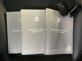 取扱説明書 メンテナンスノート キーは2本です。