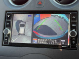 上からの視点で狭い駐車場への駐車などに役立つアラウンドビューモニターです♪