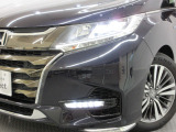 LEDヘッドライトとLEDフォグランプで、夜間の走行も明るい♪