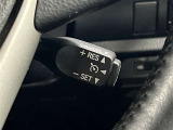 クルーズコントロール付!一定速度での走行で、高速道路などの移動が楽になります!