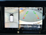 アラウンドビューモニターがナビゲーションに映るのでバックもラクラクですよ!!