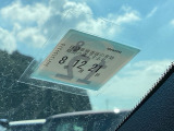 次回の車検日になります。こちらのステッカーをご確認ください。