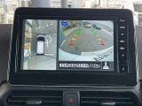 舵角センサーが付いていますのバック時は後退方向がわかりやすくなっています。