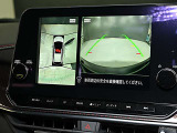 アラウンドビューモニター装備で、運転席からクルマの前後左右の状況が確認できます。