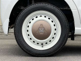 純正ホイールカバー付スチールホイール 155/65R14