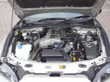 1.5L SKYACTIV-G搭載。エンジンルームの状態も確認できます。