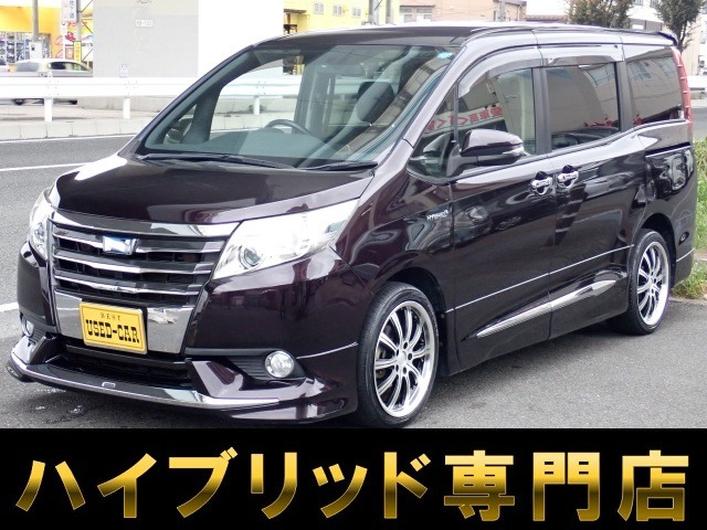 ノア 1.8 ハイブリッド G モデリスタエアロ 記録簿 9インチナビ