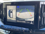 まるで上から見下ろしたように確認が出来るアラウンドビューモニターが装備されております!