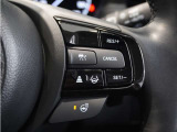 ◆アダプティブクルーズコントロール◆予め設定した車速内でクルマが自動的に加減速。前走車との適切な車間距離を維持しながら追従走行します。【LKAS】車線維持支援システムでステアリング操作を支援。