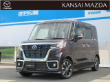 令和3年式 フレアワゴンカスタムスタイル ハイブリッドXS マツダ認定中古車 ETC車載器 衝突被害軽減ブレーキ 全周囲モニター用カメラ 両側電動スライドドア メモリーナビゲーション