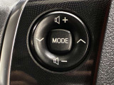 オーディオ操作がステアリングから手を離さず、運転に集中したまま手元で操作できます。