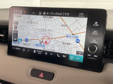 ホンダ純正メモリーナビ付きなので、迷わず目的地まで安心。