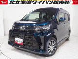 スタイリッシュなエクステリアで人気のムーヴカスタム。ダイハツ純正ナビ、リモコンエンジンスターター等の装備も嬉しい1台です。