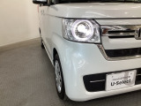 【LEDヘッドライト】ディスチャージヘッドライト(HID)と同等の明るさで、夜道や雨天走行が明るく視界良好!!