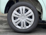 純正ホイールカバー付スチールホイール 155/65R14