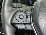 ステアリングスイッチ装備!運転しながら手元でオーディオの操作などができます。