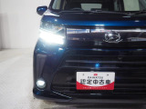 ヘッドライトとフォグランプはLEDタイプ。夜間の運転も安心です。