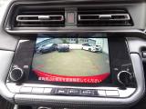バックカメラ付き☆バックする際に後方の様子をナビモニターに表示してくれます!運転席にいながら、後方確認が出来るので、バック駐車がスムーズに行えます◎