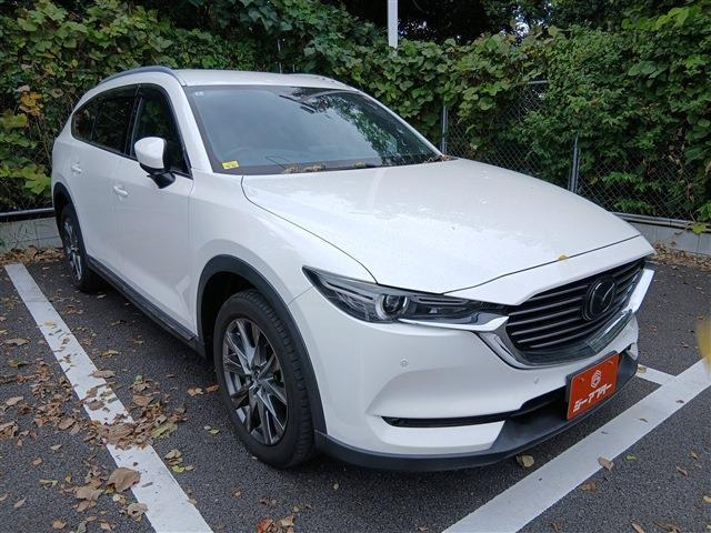 CX-8 2.2 XD エクスクルーシブ モード 禁煙車 純性ナビ フルセグTV