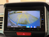 バックカメラの画像です。車庫入れの安心感がアップしますね☆