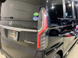 視認性がいいテールランプ。後続車にも存在をアピール。